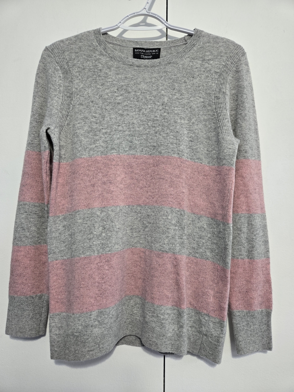 Banana Republic Filpucci‎ Merino Cashmere Stripe Sweater Size S